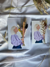 Afbeelding in Gallery-weergave laden, Droogbloemen kaartje